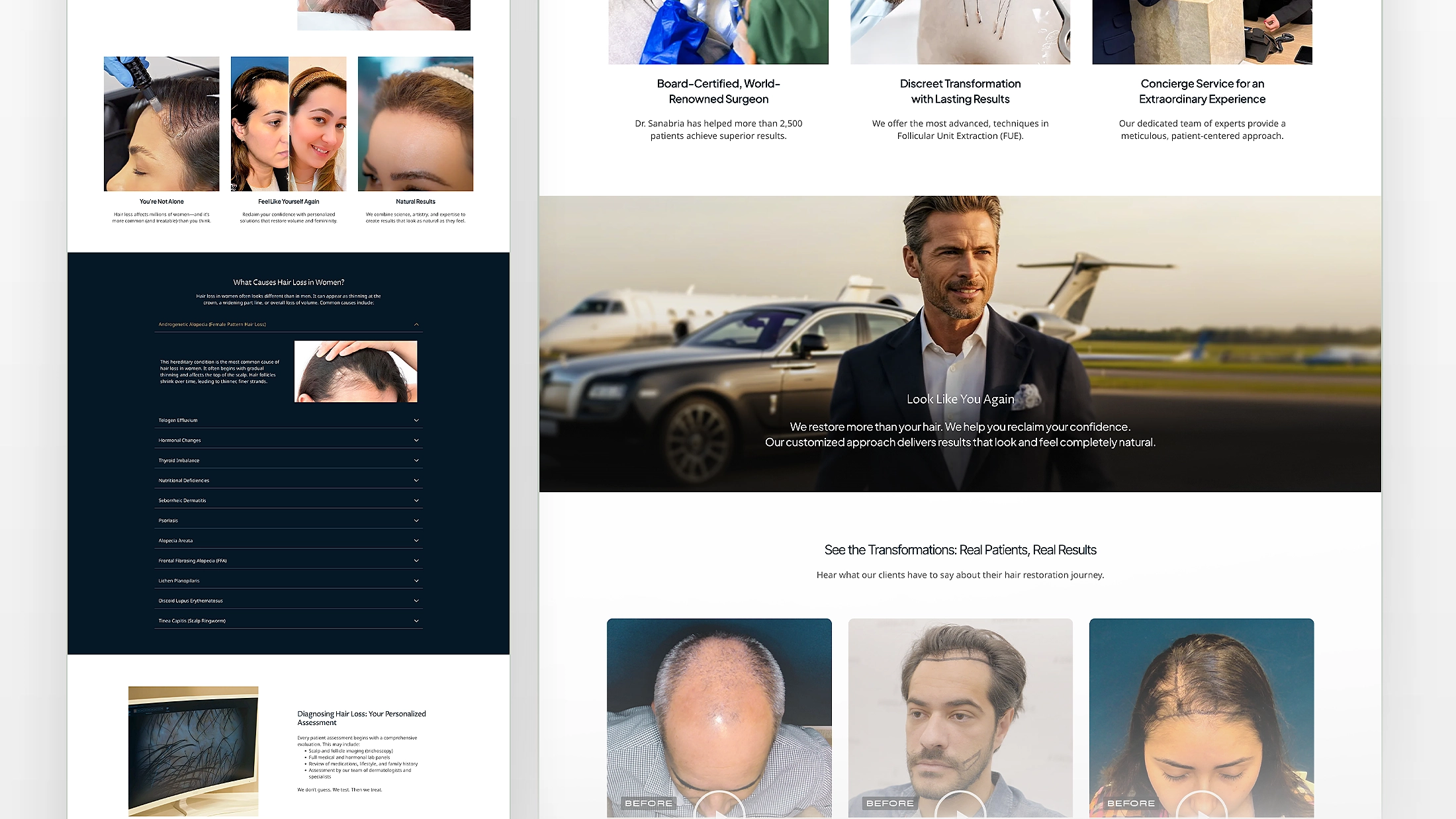 Sanabria Aesthetics - Harpia Brand | Personal Branding, Company Branding and Product Branding