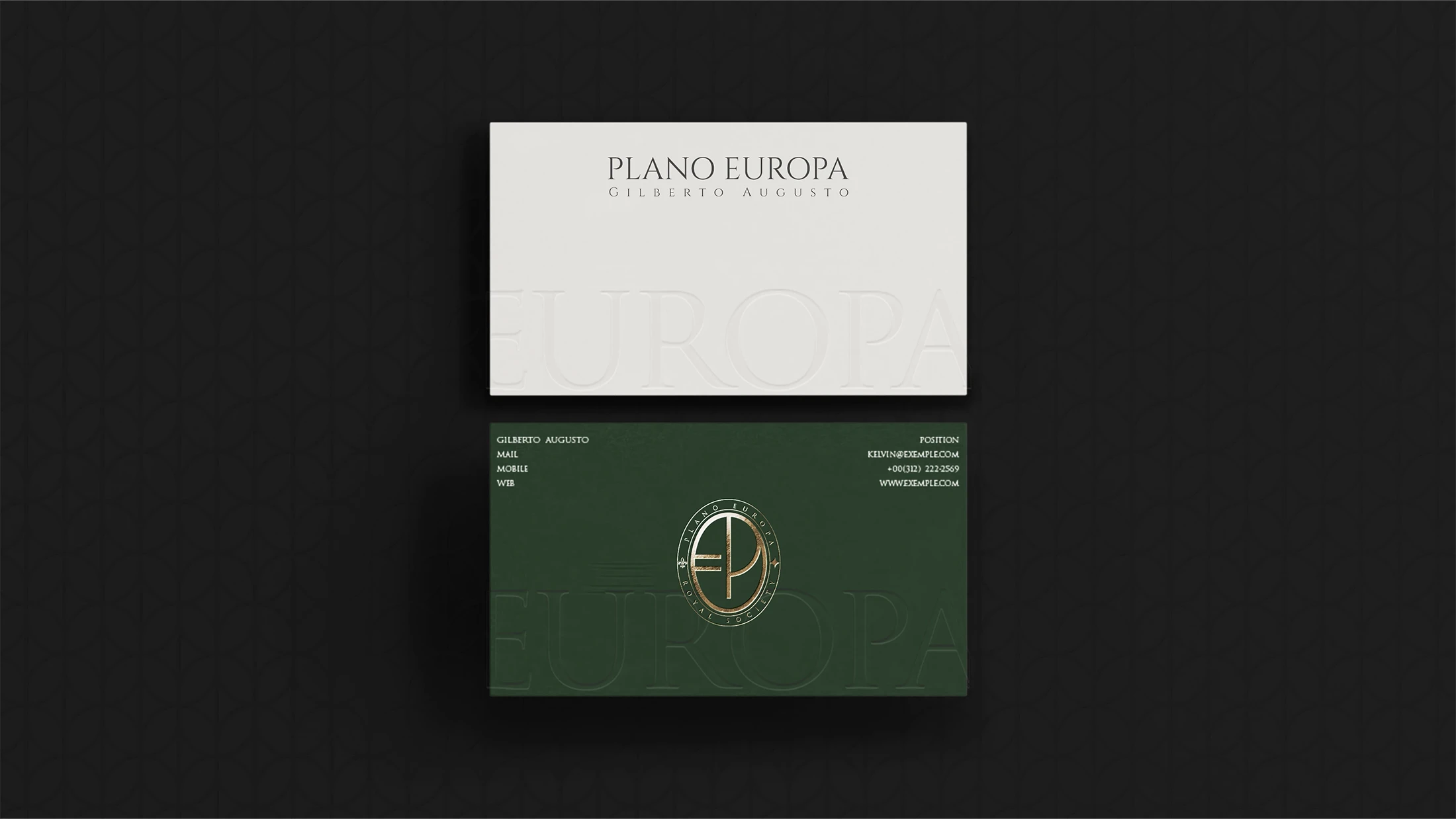 Plano Europa - Harpia Brand | Personal Branding, Company Branding and Product Branding